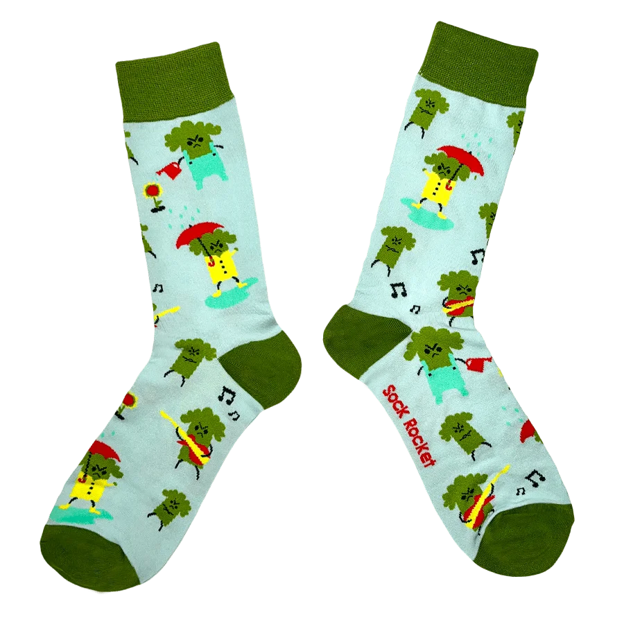 Sock Rocket Ben's Broccoli Socks