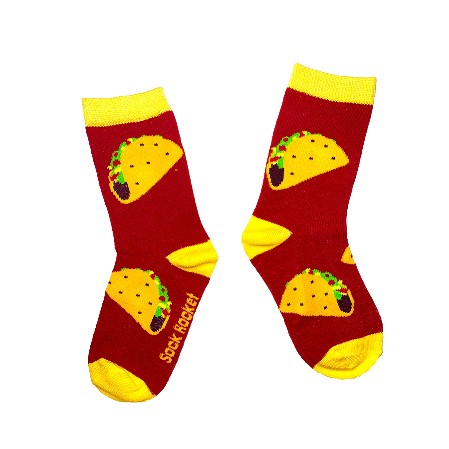 Sock Rocket Kids Taco Socks