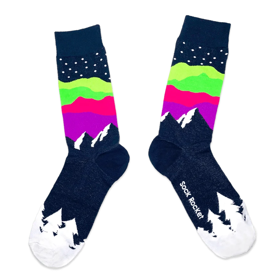 Sock Rocket Northern Lights Socks