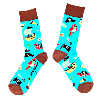 Sock Rocket Pirate Socks