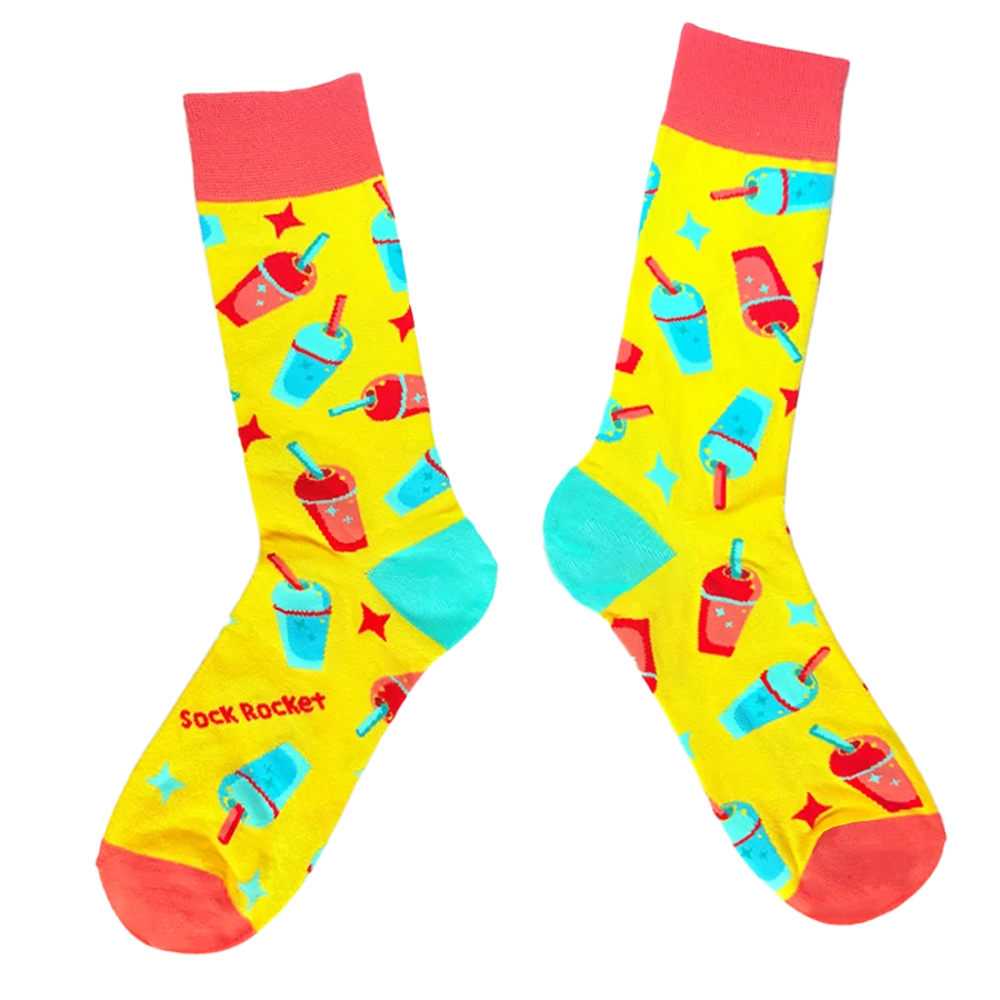 Sock Rocket Slushy Slurpee Socks