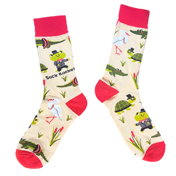 Sock Rocket Swamp Animal Socks