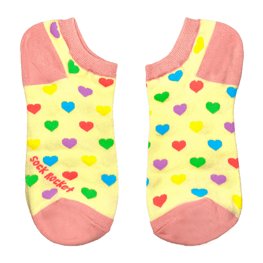 Hearts Ankle Socks Sock Rocket
