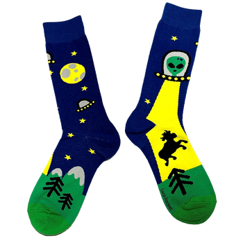 Sock Rocket Alien Socks