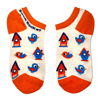 Sock Rocket Bird House Socks