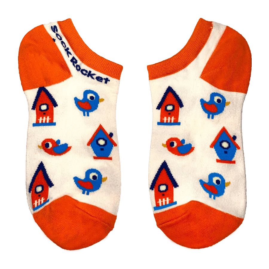 Sock Rocket Bird House Socks