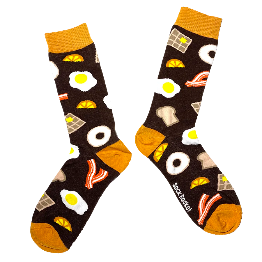 Sock Rocket Breakfast Socks