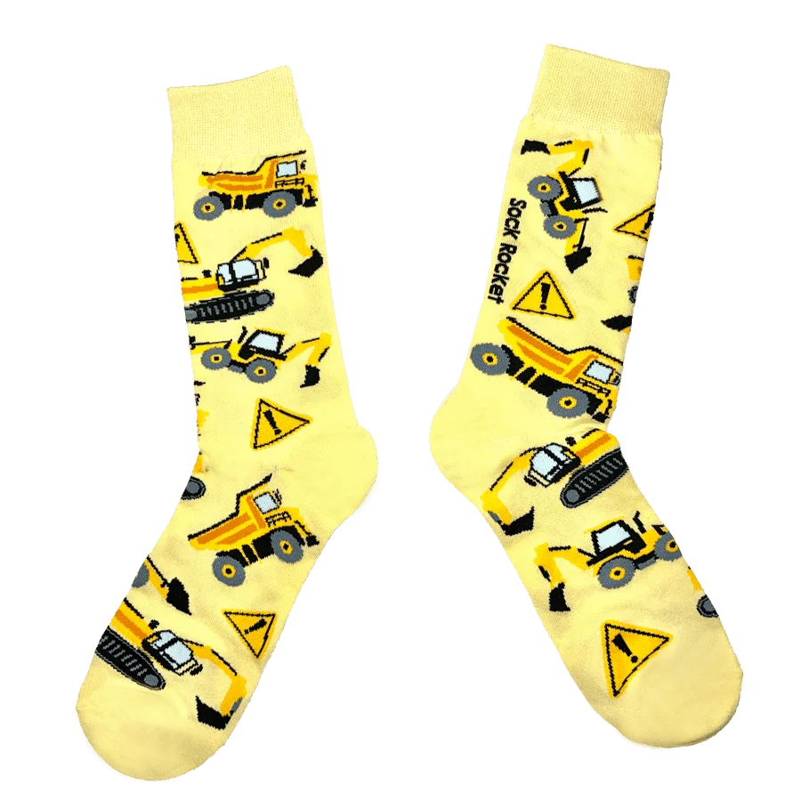 Sock Rocket Construction Socks