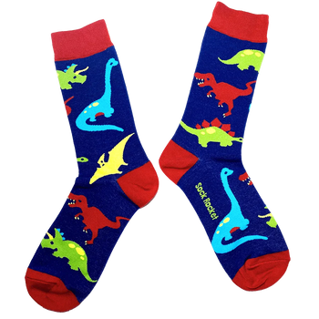 Sock Rocket Dinosaur Socks