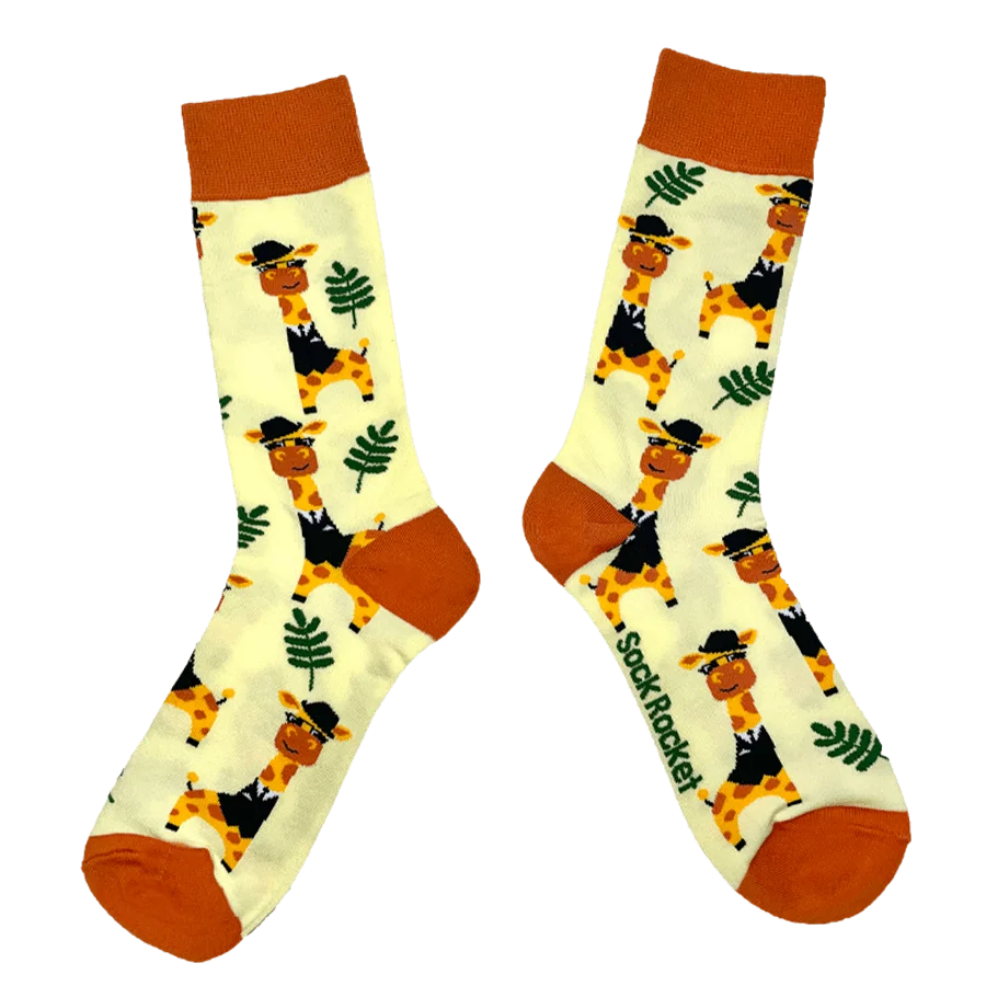 Sock Rocket Fancy Giraffes Socks