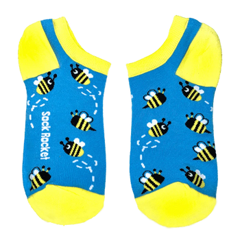 Sock Rocket Honey Bee Ankle Socks