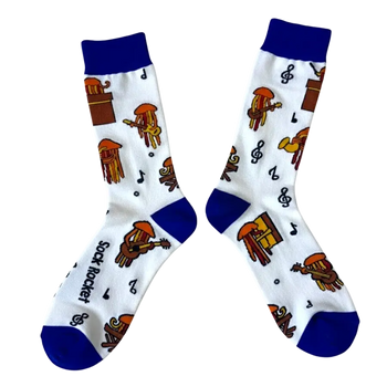 Jellyfish Concert Socks