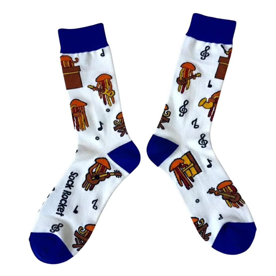 Jellyfish Concert Socks