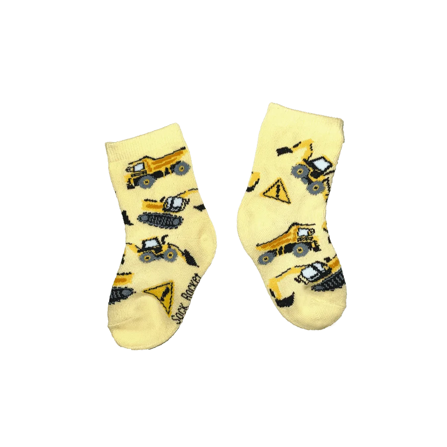 Sock Rocket Kids Construction Socks