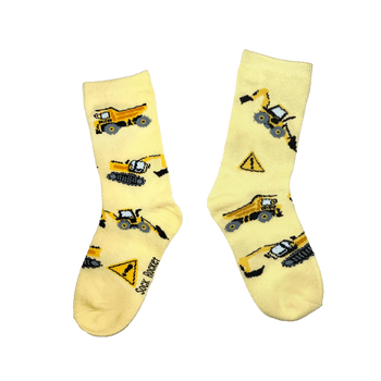 Sock Rocket Kids Construction Socks