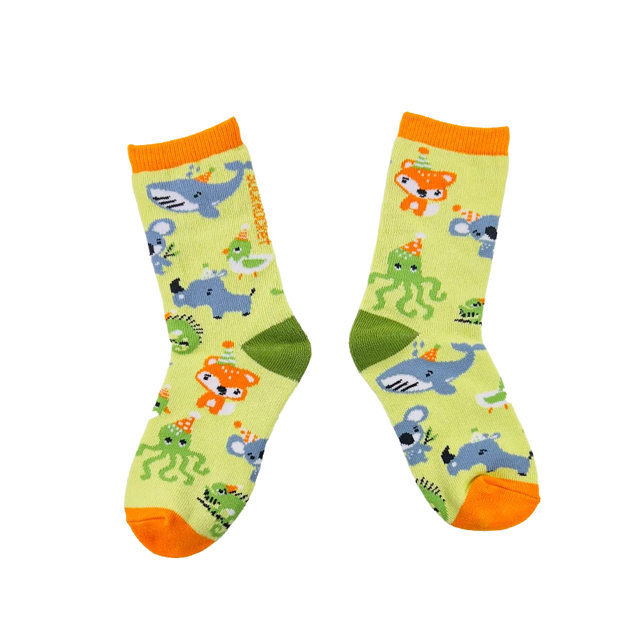 Sock Rocket Kids Party Animals Socks