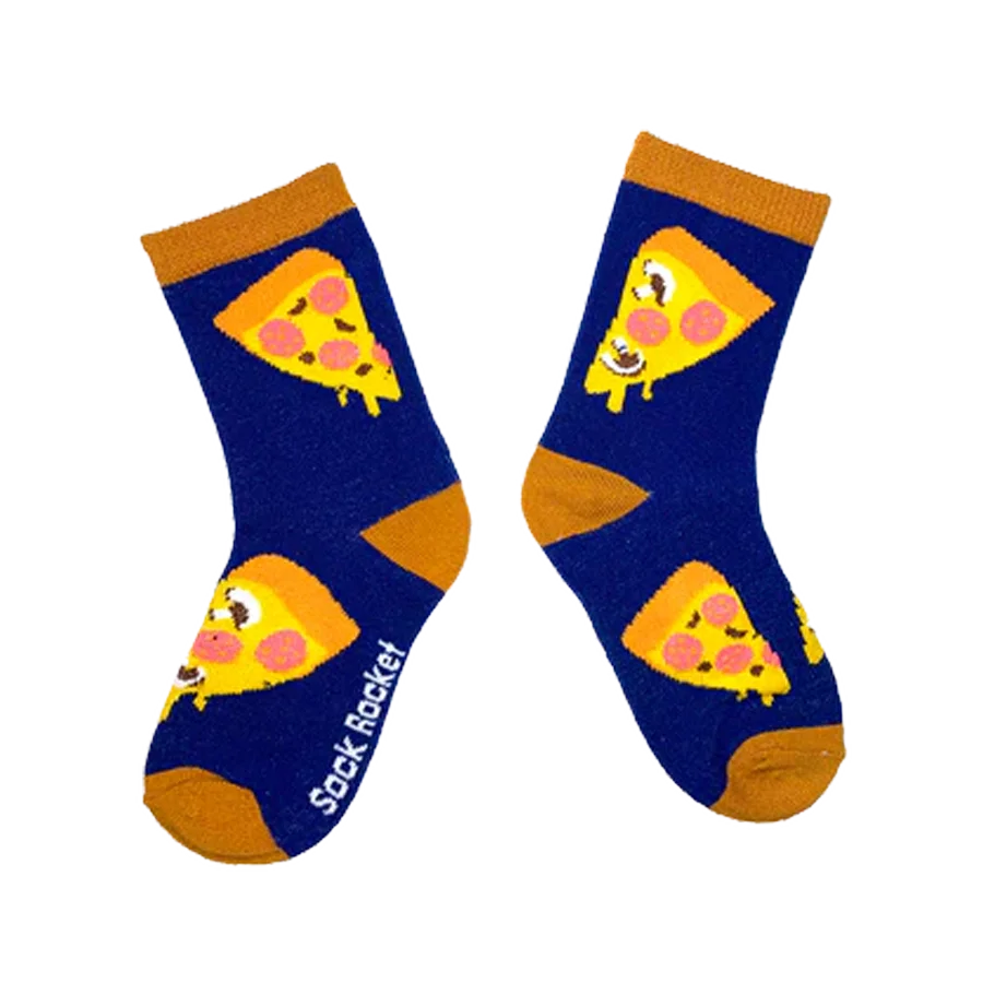 Sock Rocket Kids Pizza Socks