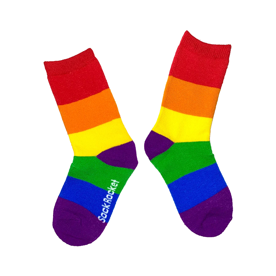 Sock Rocket Kids Pride Socks
