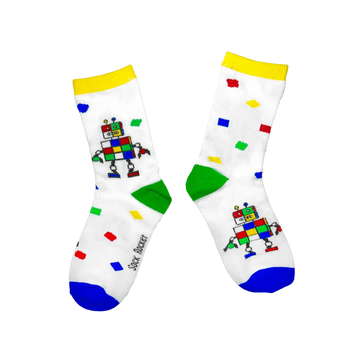 Sock Rocket Kids Robot Socks