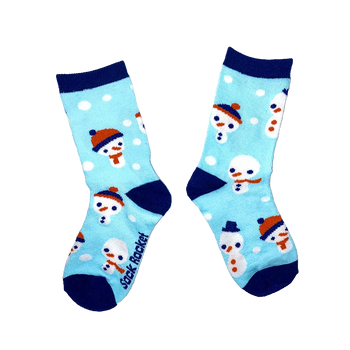 Sock Rocket Kids Snowmen Socks