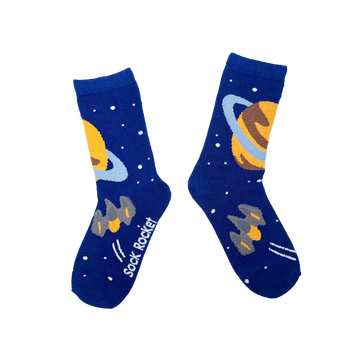 Sock Rocket Kids Spaceship Socks