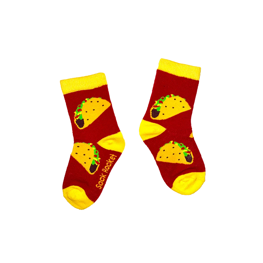Sock Rocket Kids Taco Socks