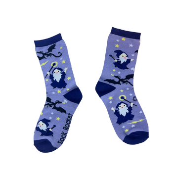 Sock Rocket Kids Wizard Socks