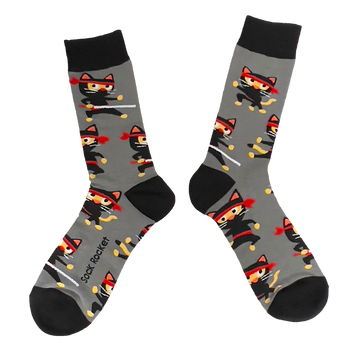 Sock Rocket Ninja Cats Socks