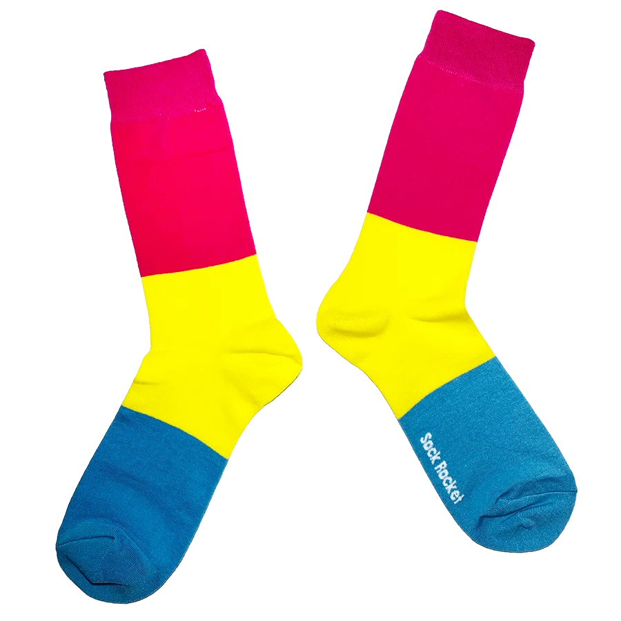 Sock Rocket Pan Pride Socks