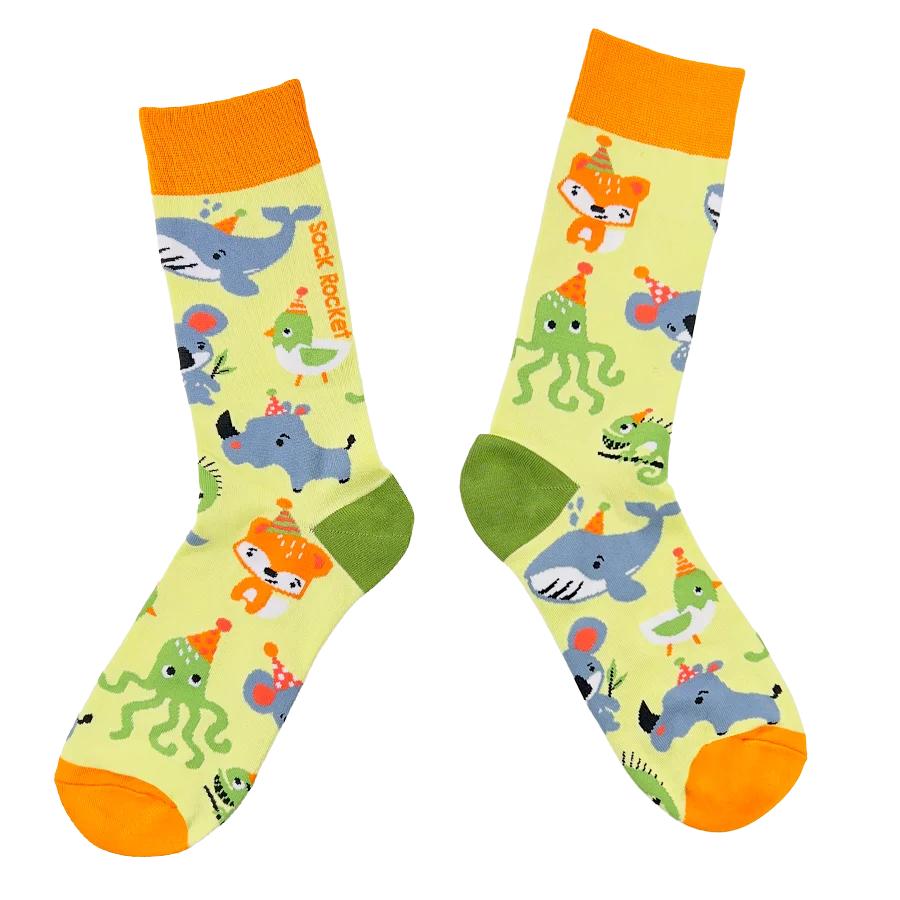 Sock Rocket Party Animal Socks