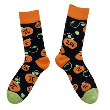 Sock Rocket Pumpkin Pi Socks