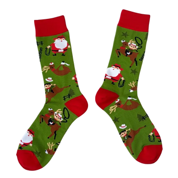 Reindeer Rodeo Socks