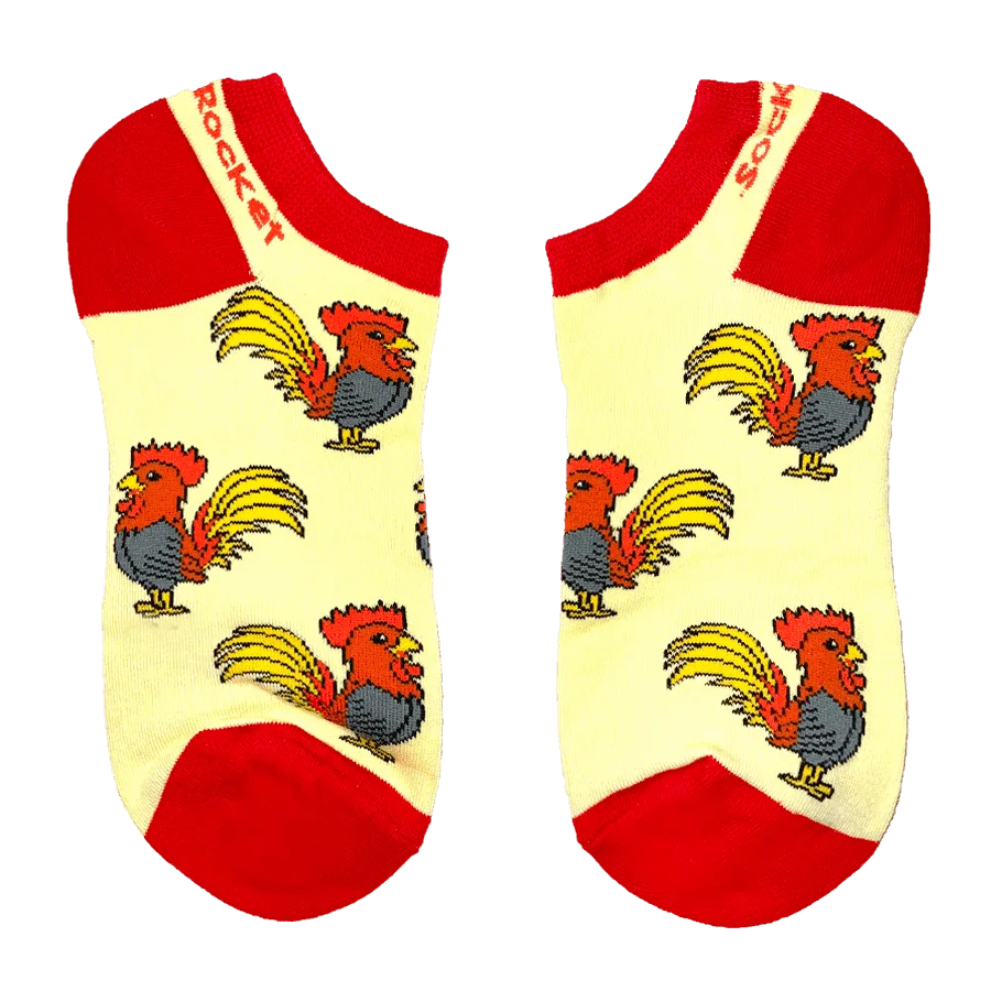 Sock Rocket Rooster Ankle Socks