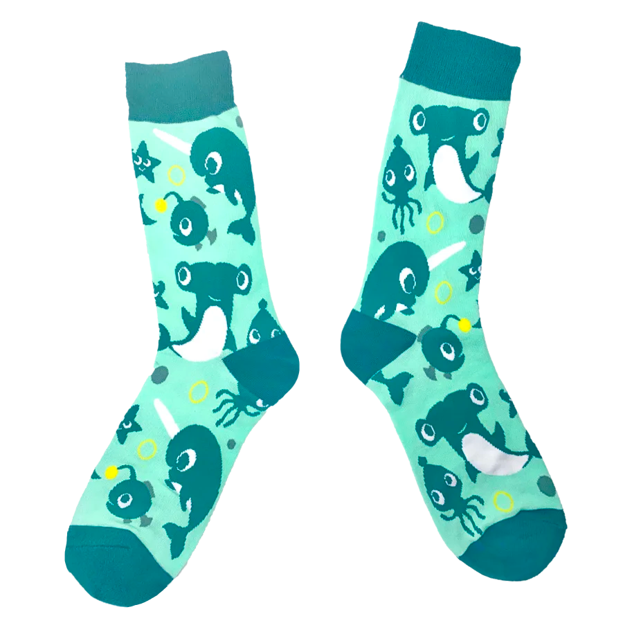 Sock Rocket Sea Creatures Socks