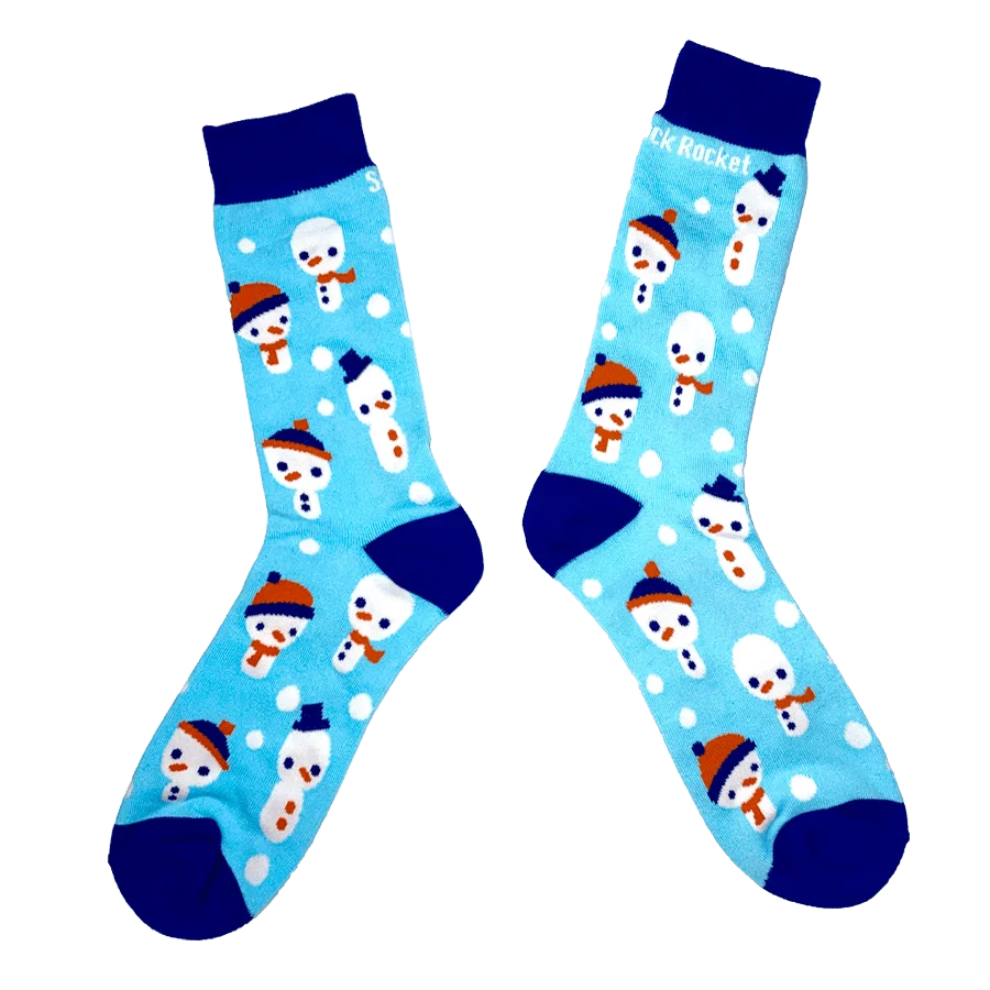 Sock Rocket Snowmen Socks