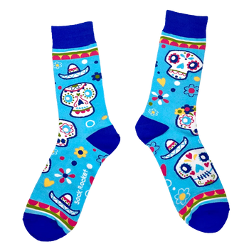 Sock Rocket Sugar Skull Socks