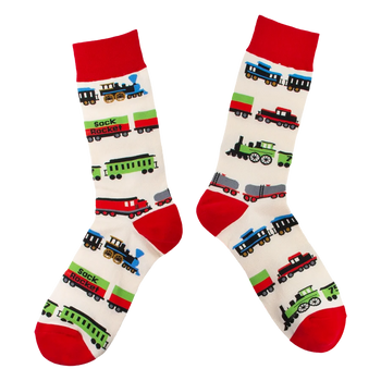 Sock Rocket Train Socks