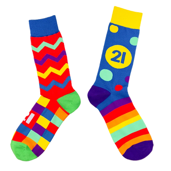 Sock Rocket Down Syndrome Socks