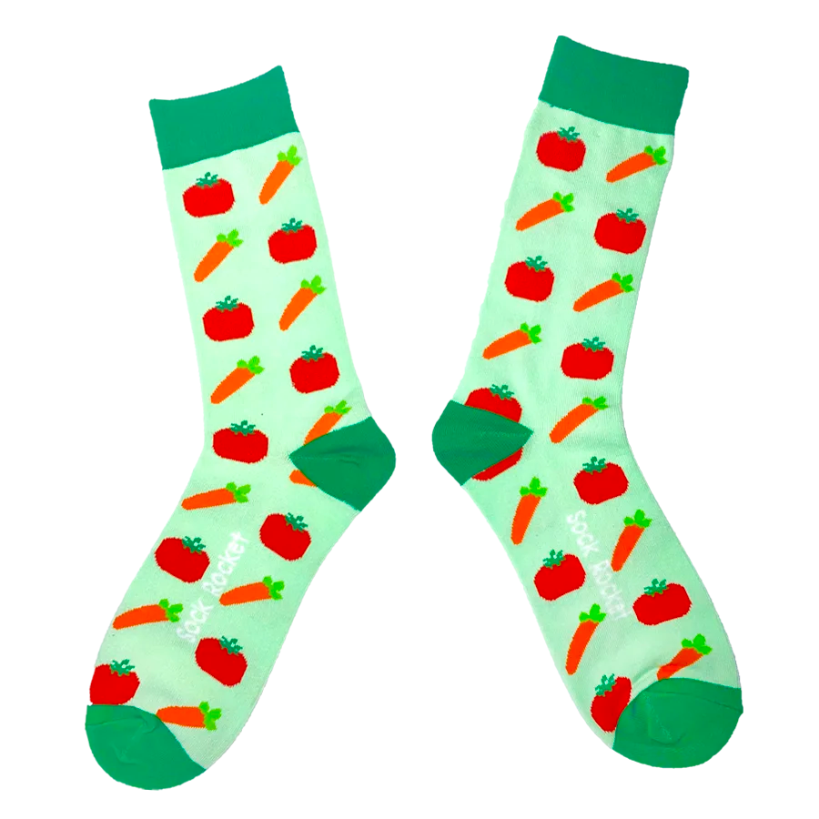 Sock Rocket Vegetable Socks