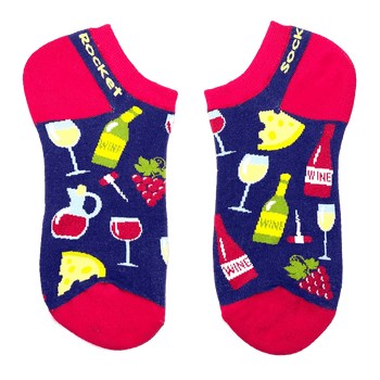 Sock Rocket Wine Ankle Socks