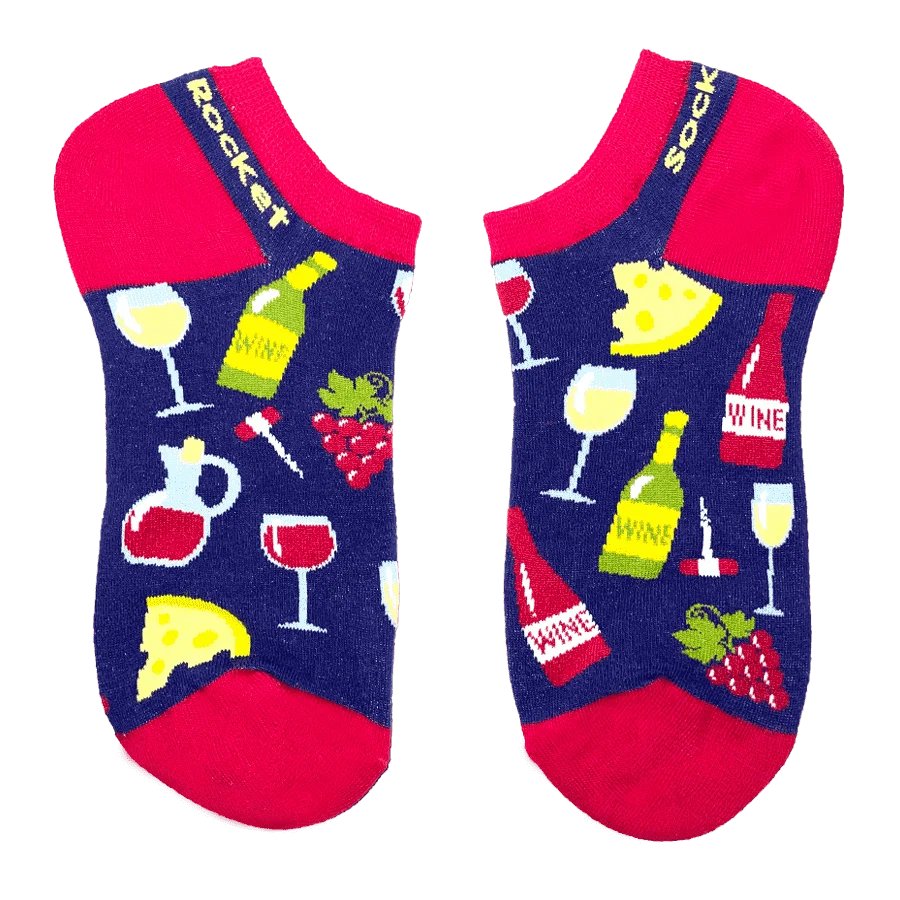 Sock Rocket Wine Ankle Socks