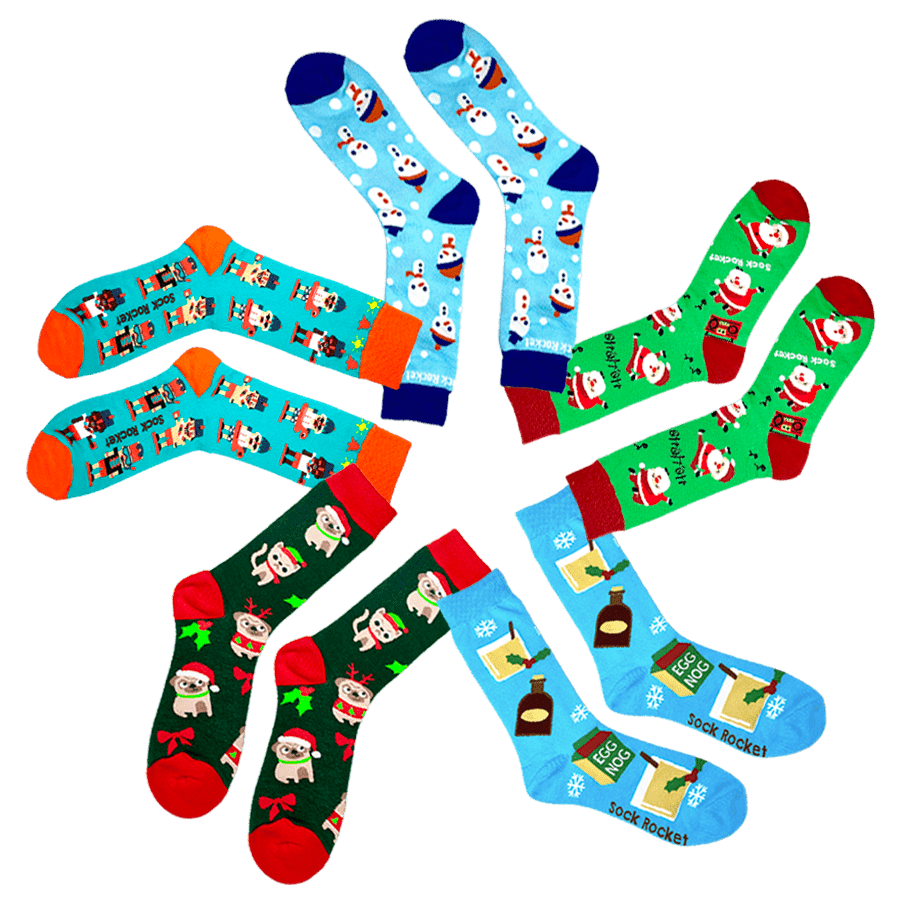 Christmas Sock 5-Pack