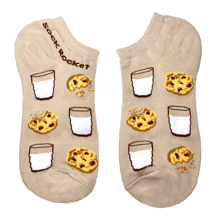 Milk and Cookies Ankle Socks