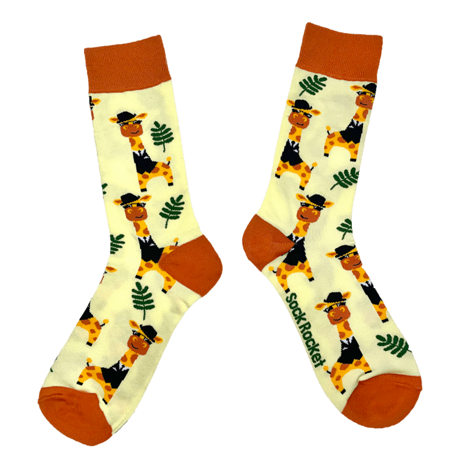 Fancy Giraffes Socks