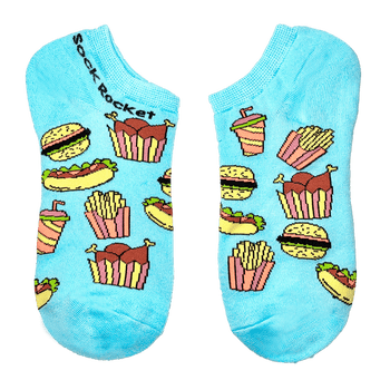 Fast Food Ankle Socks