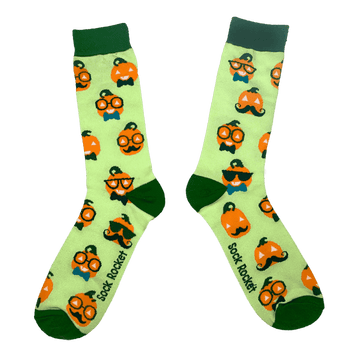 Hipster Pumpkin Socks