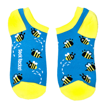 Honey Bee Ankle Socks