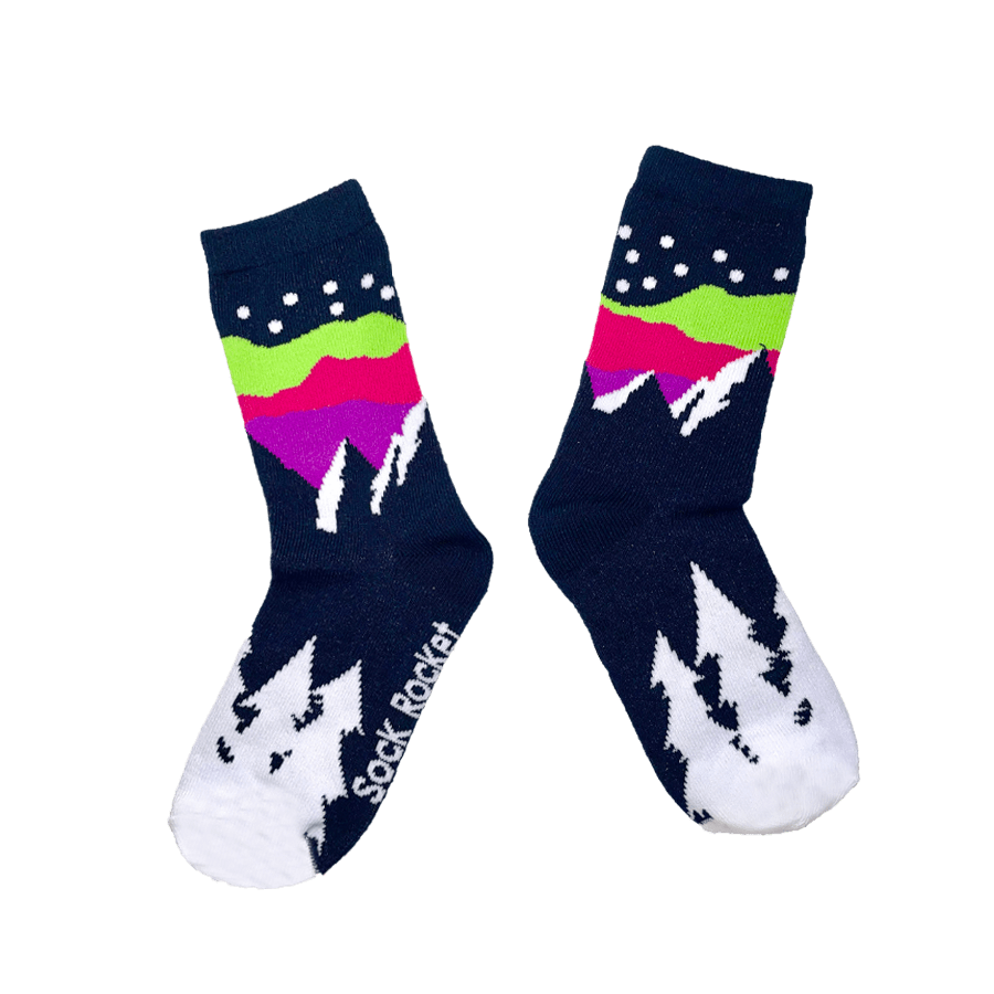 Kids Northern Lights Socks