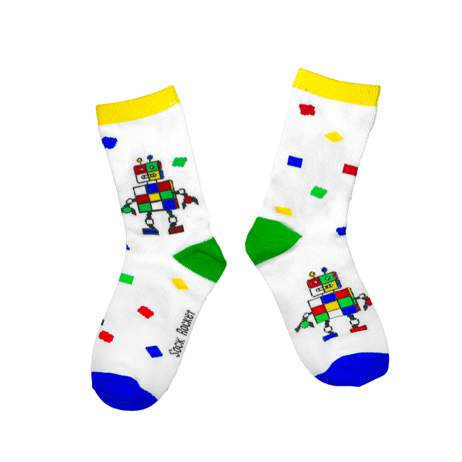 Kids Robot Socks