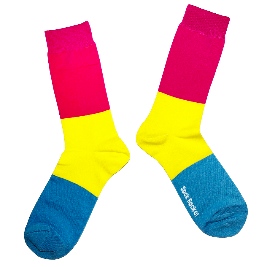 Sock Rocket Pan Pride Socks